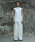Gathered Round Neck Top